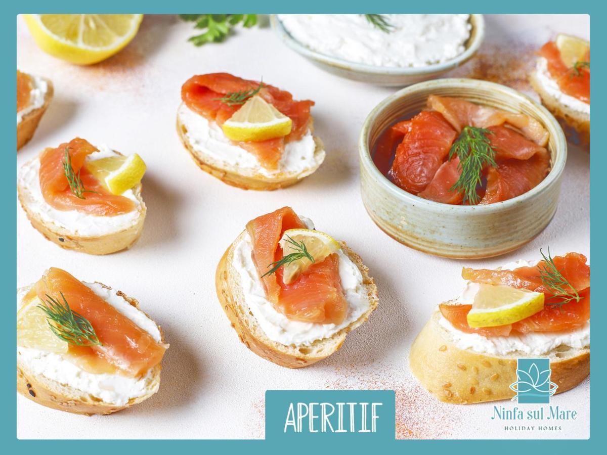 Ninfa Sul Mare Apartments 50 M E T R I Dal Mare Best Breakfast And Free Parking カーポ・ヴァチカーノ エクステリア 写真