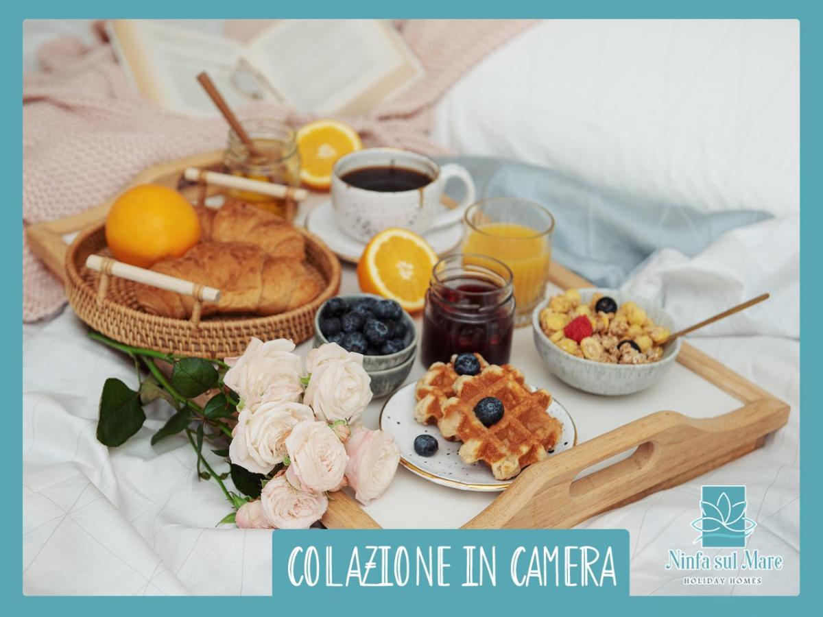 Ninfa Sul Mare Apartments 50 M E T R I Dal Mare Best Breakfast And Free Parking カーポ・ヴァチカーノ エクステリア 写真