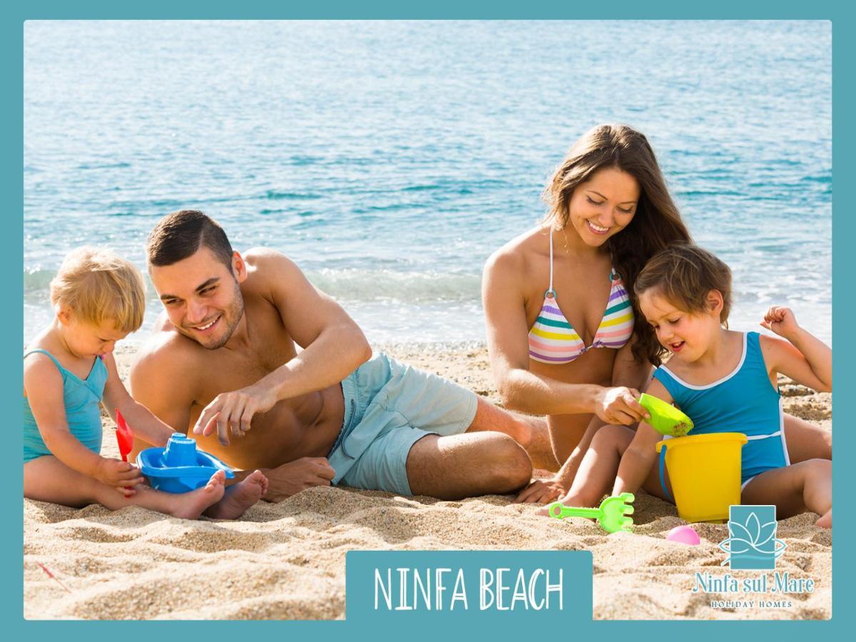 Ninfa Sul Mare Apartments 50 M E T R I Dal Mare Best Breakfast And Free Parking カーポ・ヴァチカーノ エクステリア 写真